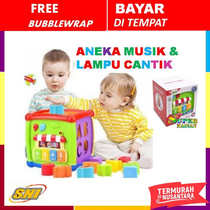Mainan Anak Mainan edukasi anak 1 2 3 4 tahun musik edukasi bayi laki laki cewek(K6T8) PROMO Mainan 