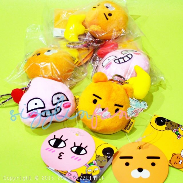 Keychain Doll (Face Type) – Apeach, Muzi & Con, Ryan <Official>