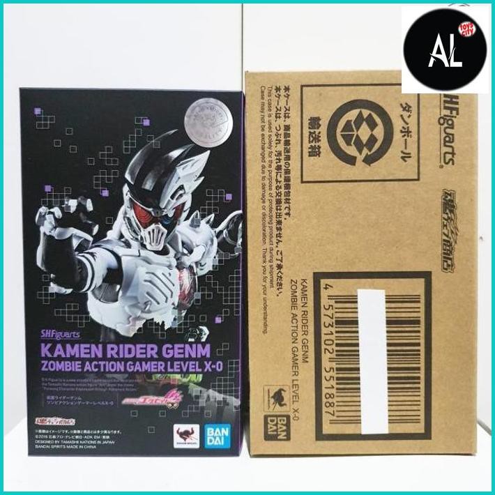 Al Bandai Shf Kamen Rider Ex-Aid Genm Zombie Action Gamer Level X-0