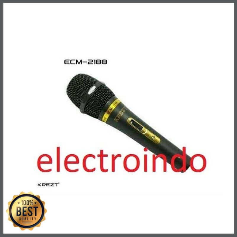 Mishad Shop -  Microphone Mic Kabel Condenser Krezt Ecm 2188 GU-5117-2688