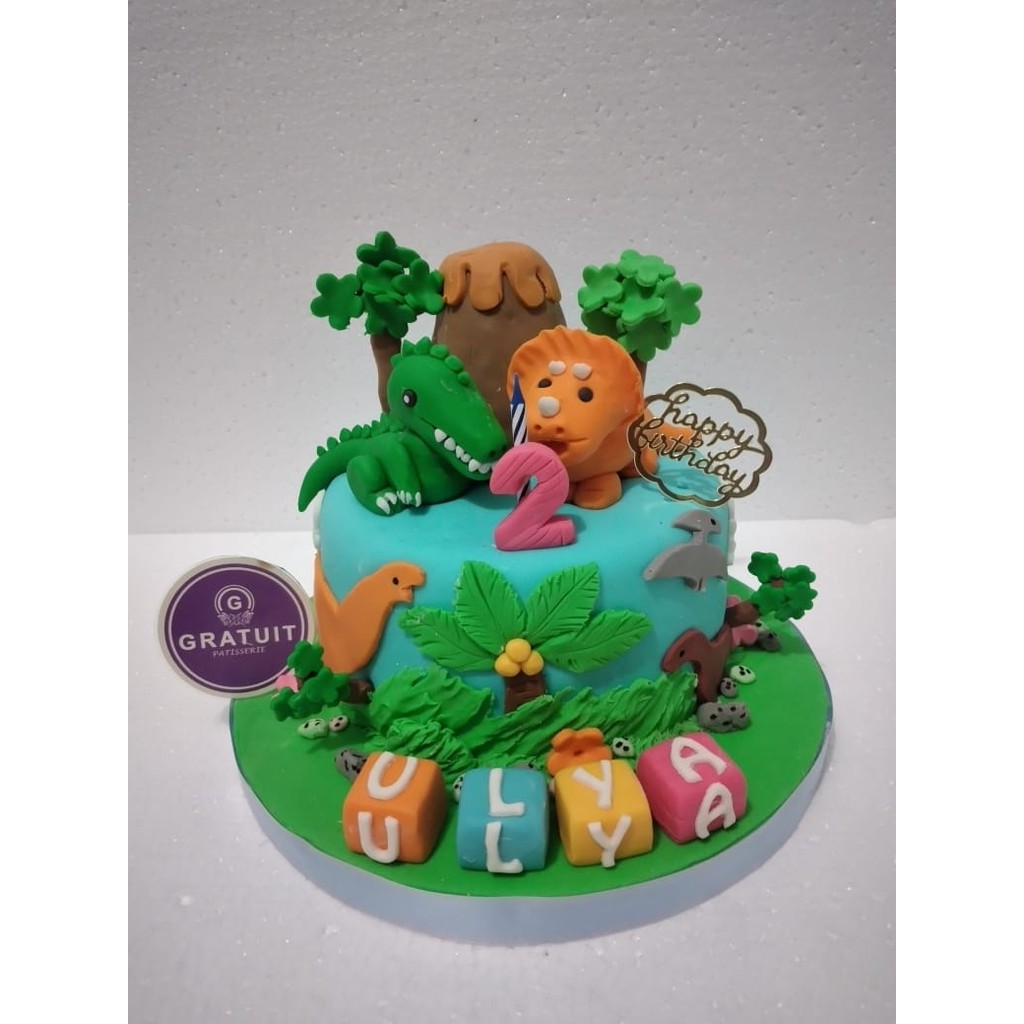 Jual KUE ULANG TAHUN DINO | Shopee Indonesia