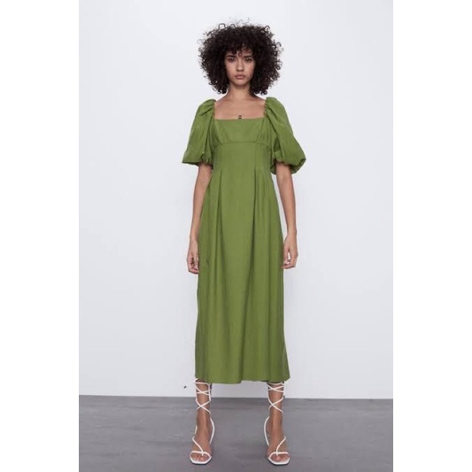 Zara Puff Sleeve dress