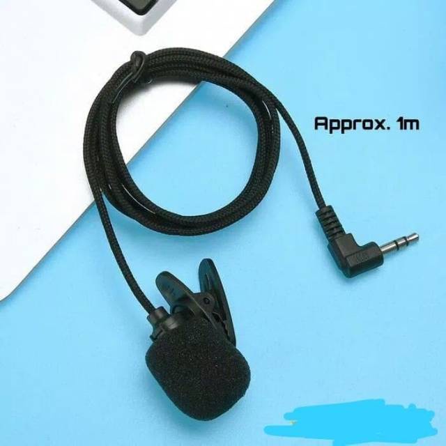 MIKROFON MICROPHONE MIKROPON MIC CLIP ON MINI 3.5MM PREMIUM HIGH QUALITY UNTUK HP - LAPTOP - TABLET - YOUTUBE MIK KLIP MICK LEHER JEPITAN KECIL PEREKAM SUARA AUDIO JERNIH HP19