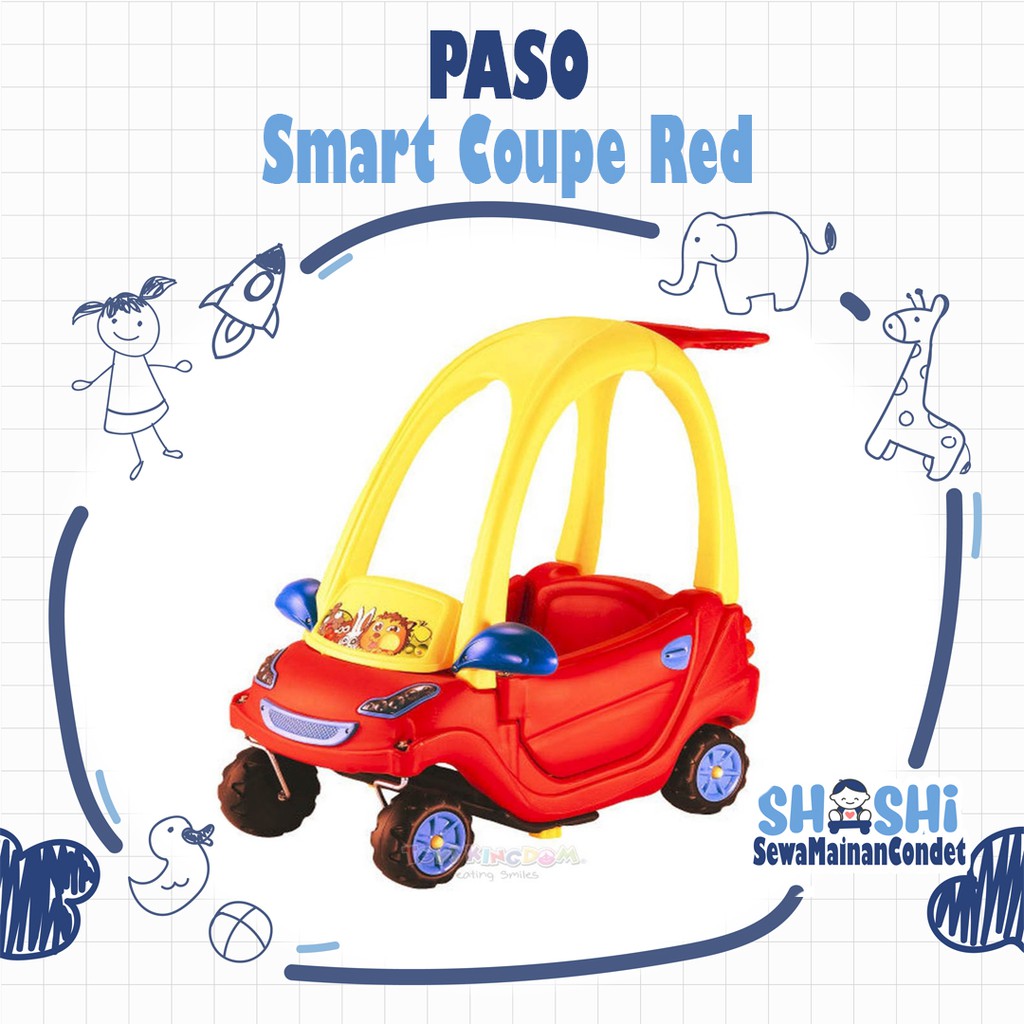 Sewa  Paso Smart Coupe Red