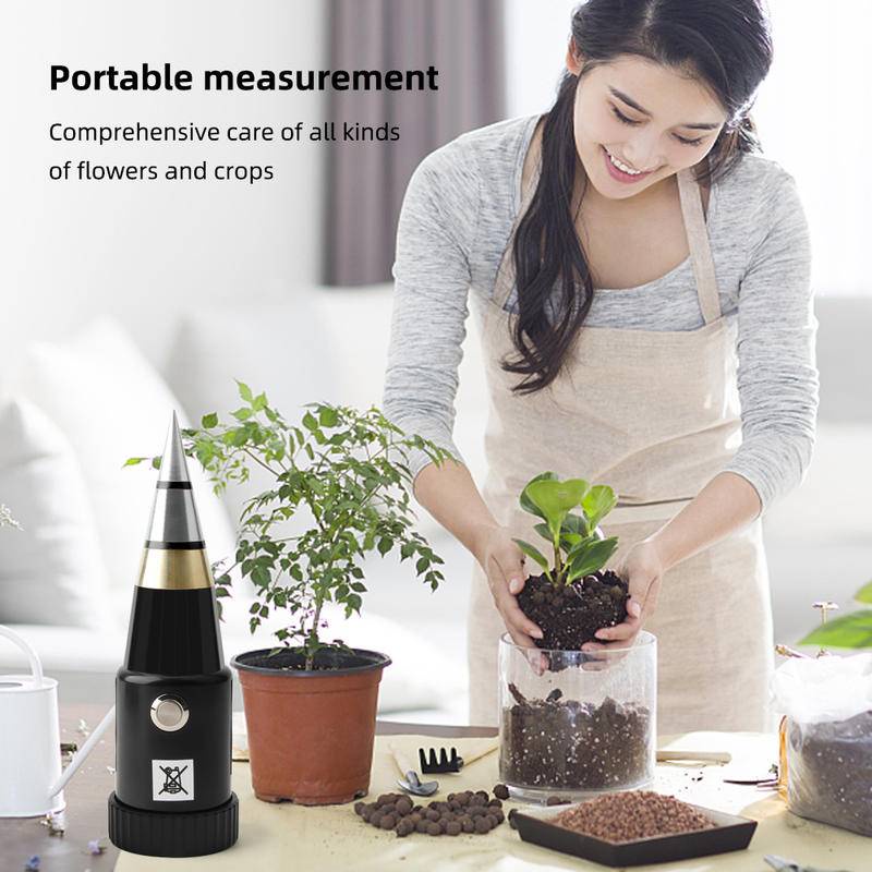 【Ready】Alat Kelembaban Tanah 2 in 1 Pen Type PH Meter Soil Humidity Moisture Tester High Sensitivity Soil Acidity Tester  3-8PH