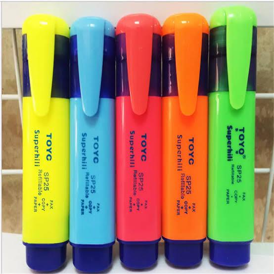 HIGHLIGHTER  TOYO PENANDA CHECK LINER ATK