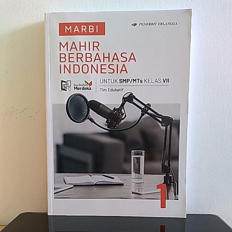 Buku Mahir Berbahasa Indonesia [ MERDEKA ] Kls.VII , Erlangga