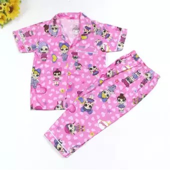 1-2 CP TH PIYAMA ANAK BAJU TIDUR MICRO MINION / DORAEMON / TSUM / LEBAH/ KEROPI / TEDYBEAR