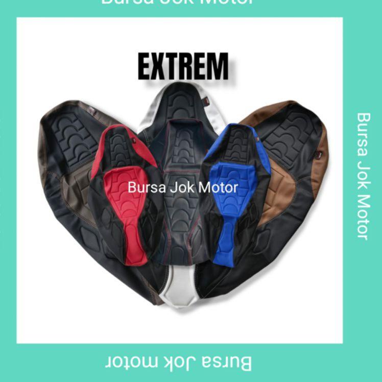 Terbagus.. model extrem cover jok sarung jok kulit jok sadel motor honda yamaha nmax aerox vario sco