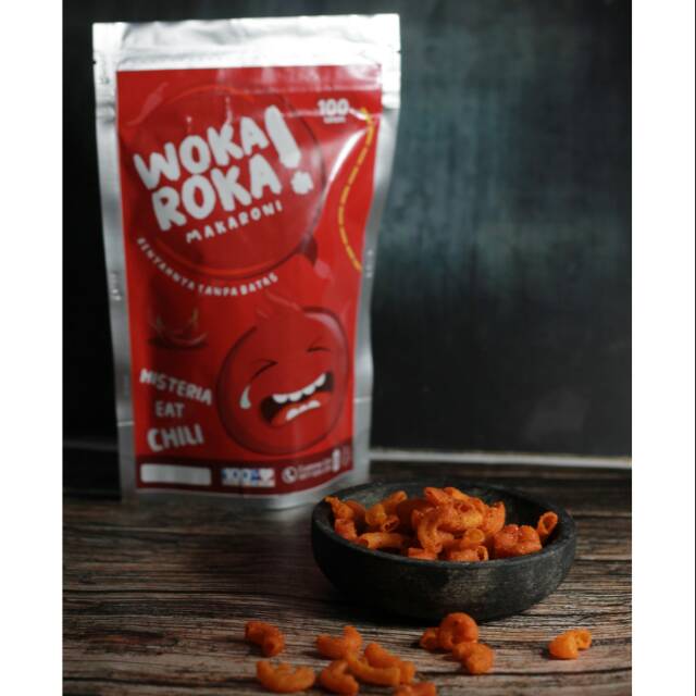 

Cemilan Makaroni woka roka