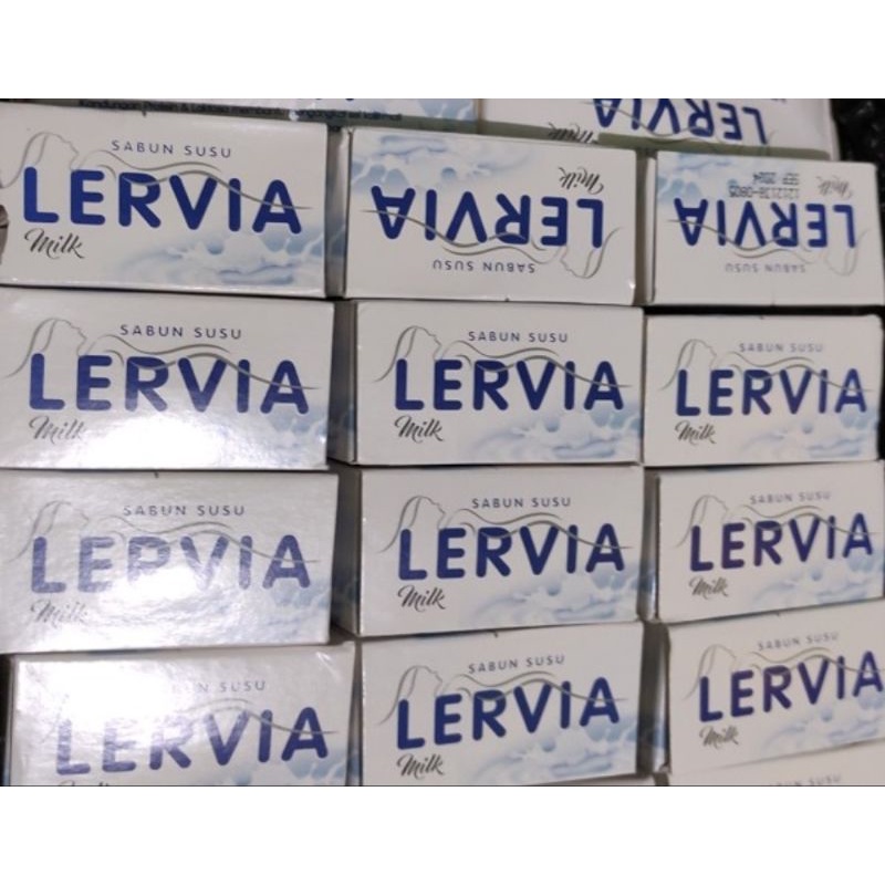 LERVIA Bar Sabun Batang Milk Soap Sabun Susu 90gr