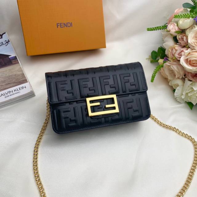 Fendi Super Mini Bag 9903 / Tas Wanita / Mirrror Quality