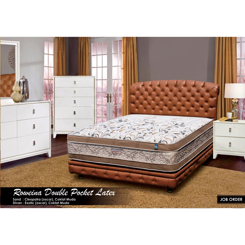 BIGLAND SPRINGBED ROWEINA DOUBLE POCKET LATEX