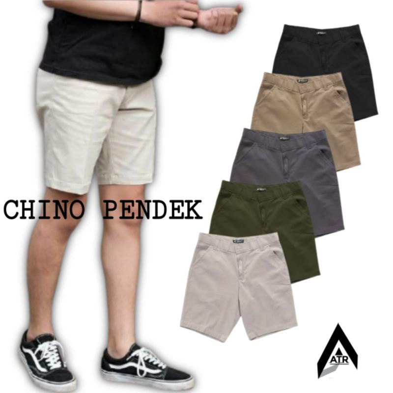 CELANA PENDEK CHINO | DISTRO | SURFING | JUMBO | PRIA BAHAN KATUN