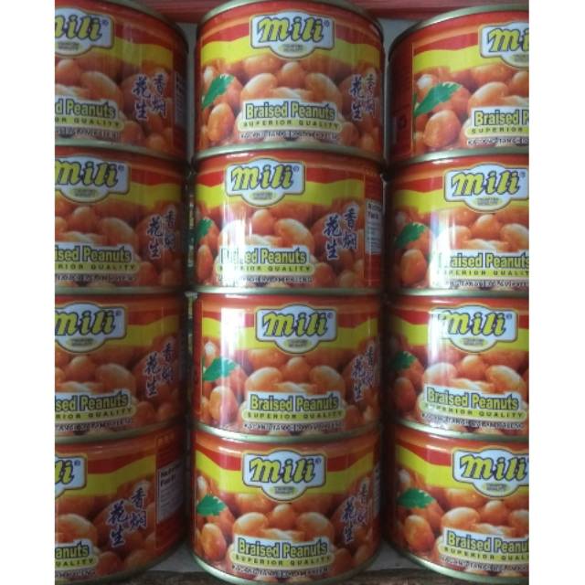 

Kacang Tanah Kaleng Mili Malaysia 170 gr