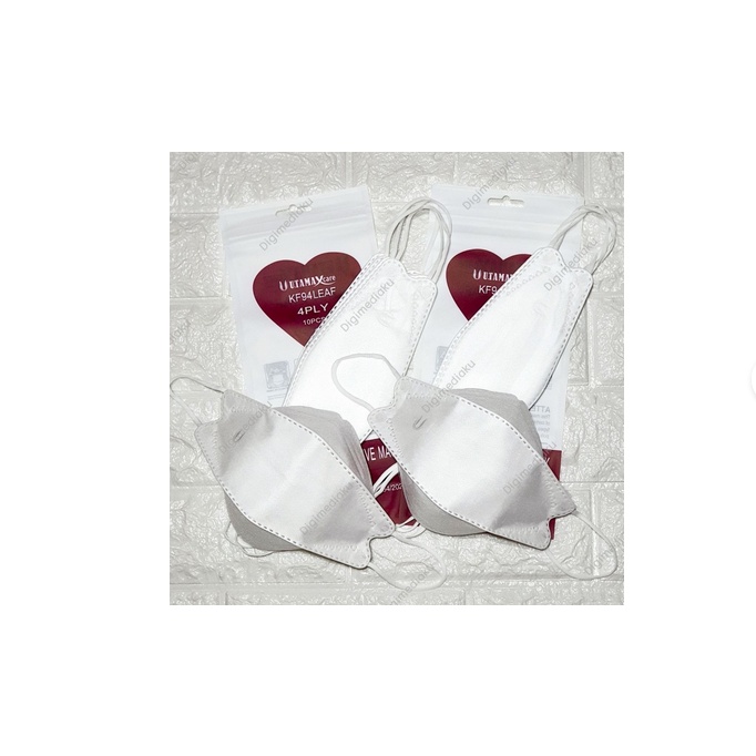 Masker KF94 Utama U Senada Kesehatan 1 Zip 10 Pcs