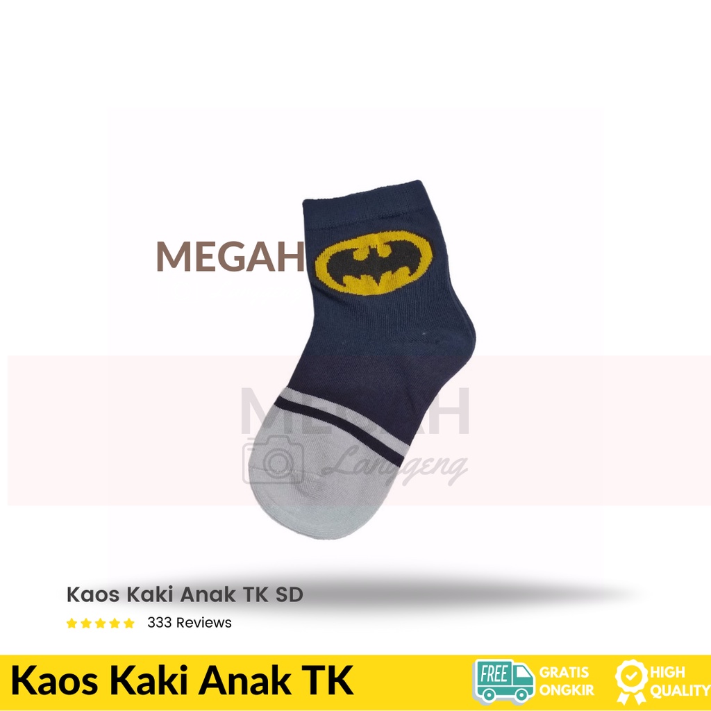 Kaos kaki Anak Laki-Laki superhero - kaus kaki sekolah TK SD motif - kaos kaki anak tk laki laki, kaos kaki Marvel, kaos kaki anak laki laki sd, kaos kaki anak, kaos kaki anak untuk kado ulang tahun 4-9 Tahun, kaos kaki anak karakter lucu Usia 4-8 tahun