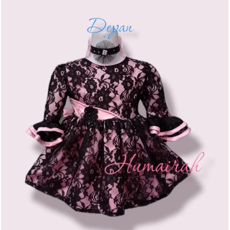 HUMAIRA GAUN PESTA ANAK/DRESS ANAK/ DRESS PESTA ANAK