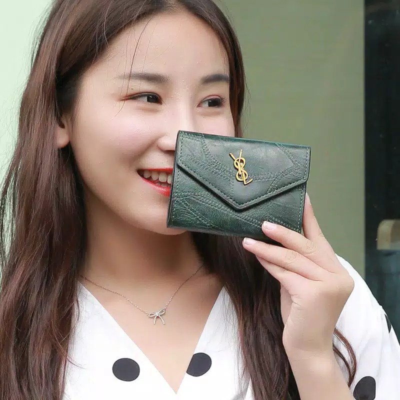 Dompet Fashion Dompet Wanita KC002 dompet import Murah dompet Lipat Kecil Lucu Dan Cantik