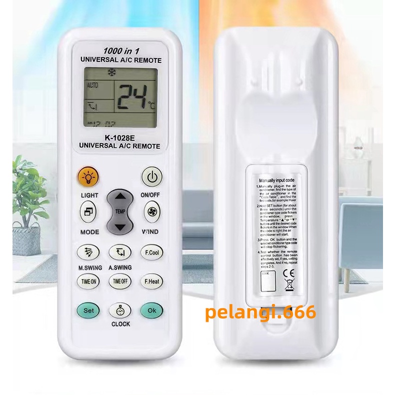 Remot Remote AC Multi Universal K-1028E