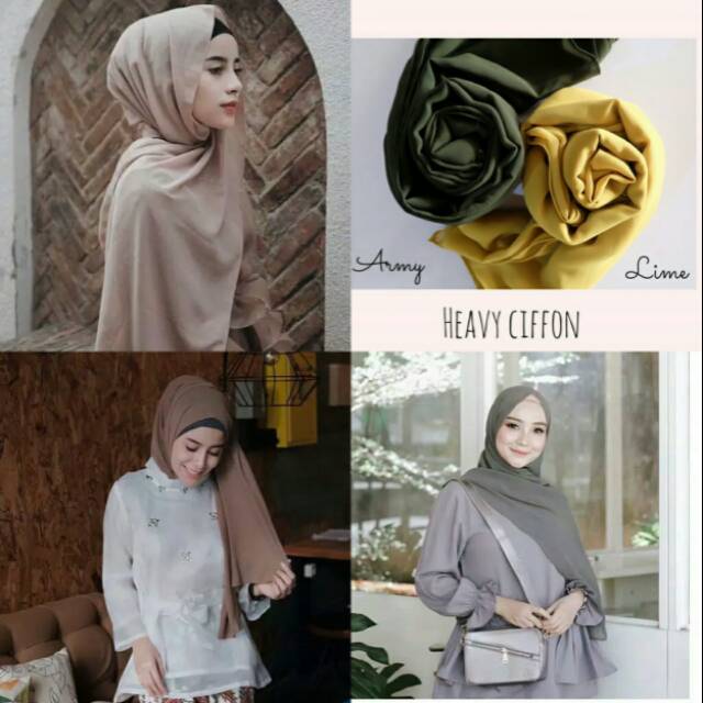 Heavy Ciffon Pashmina