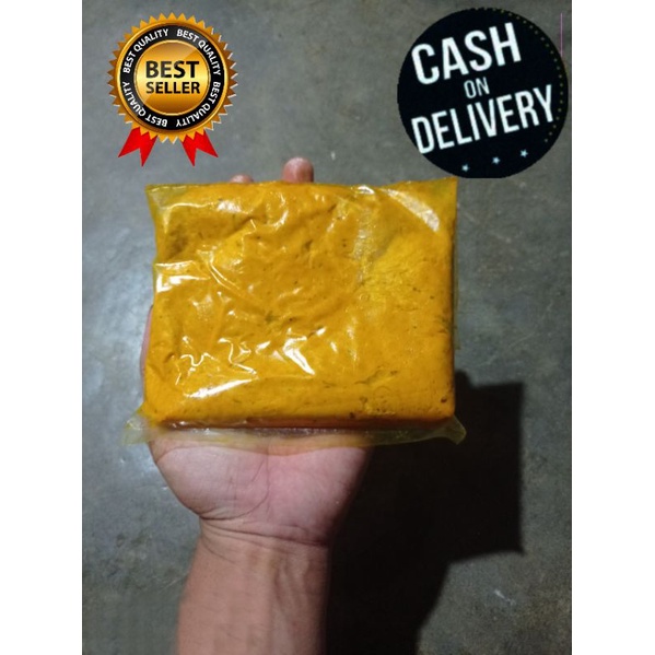 umpan kucur sawit 200gram,umpan ikan sungai,umpan kolam harian,wild bait,river bait,umpan ikan putia