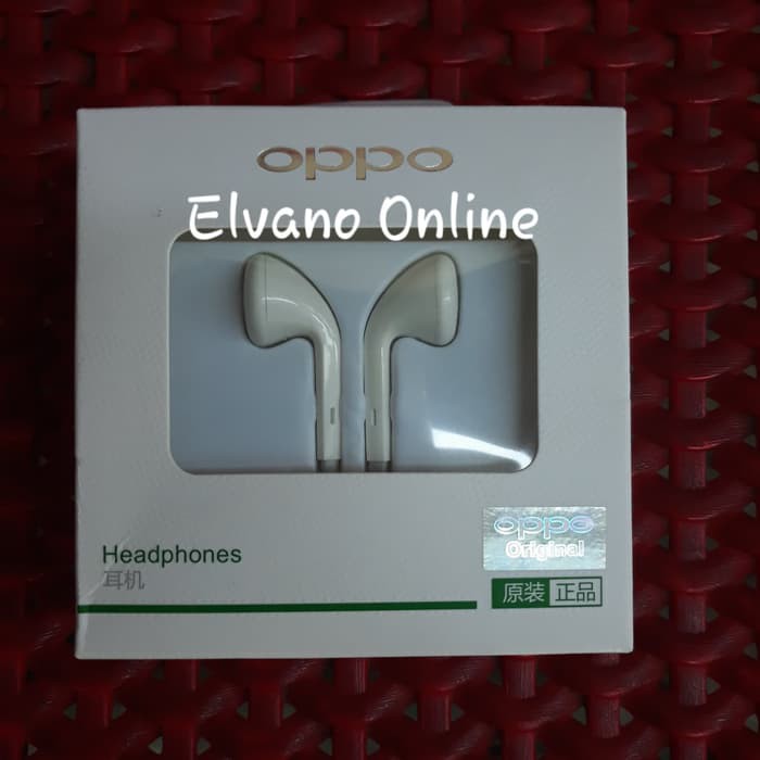 Hansfree Headset REALME C1 C2 U1 REALME 2 PRO REALME 2 Original 100% - Putih