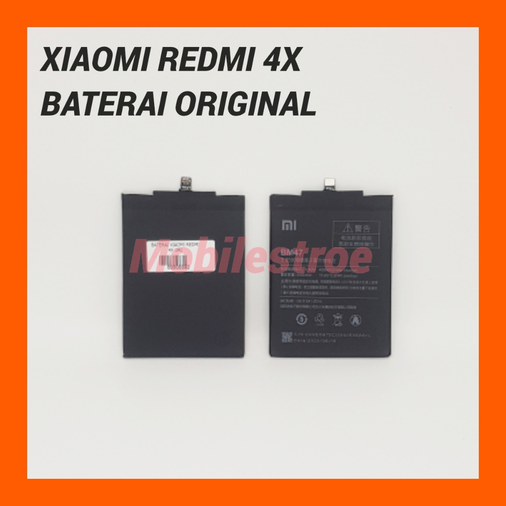 BATERAI XIAOMI REDMI 4X ORIGINAL