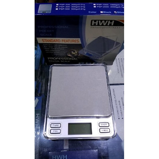 Unik HWH Timbangan emas Digital PSP 300g Akurasi 0 01g Berkualitas