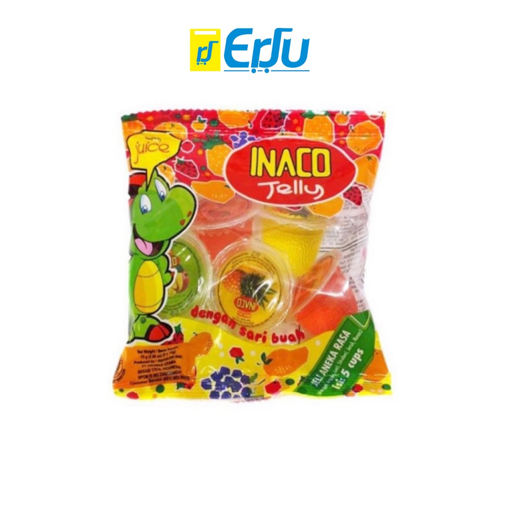 

INACO Mini Jelly Plus Nata de Coco 5 cup