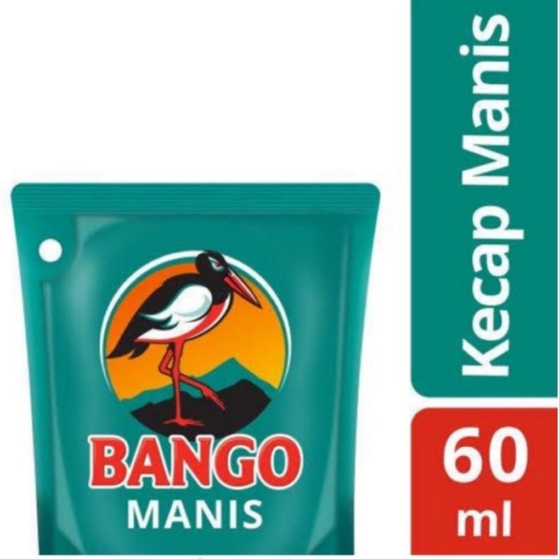 (1pc) Kecap Manis Bango Refill Pouch 60ml