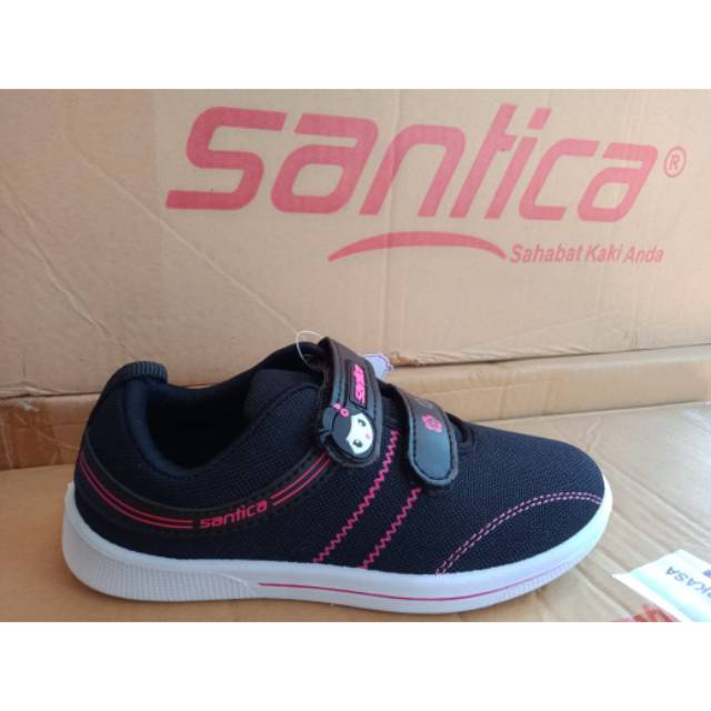 Sepatu sekolah anak wanita santica