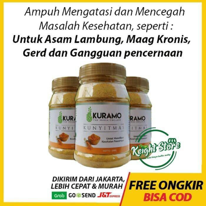 Kuramo Kunyit Mas Obat Asam Lambung Maag Gerd Kronis Teh Herbal Kuat Belanja Dari Rumah Shopee Indonesia