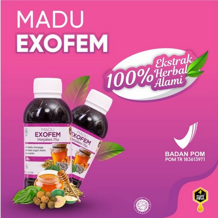 Madu Exofem Obat Herbal Manjakani Keputihan Bau Tak Sedap