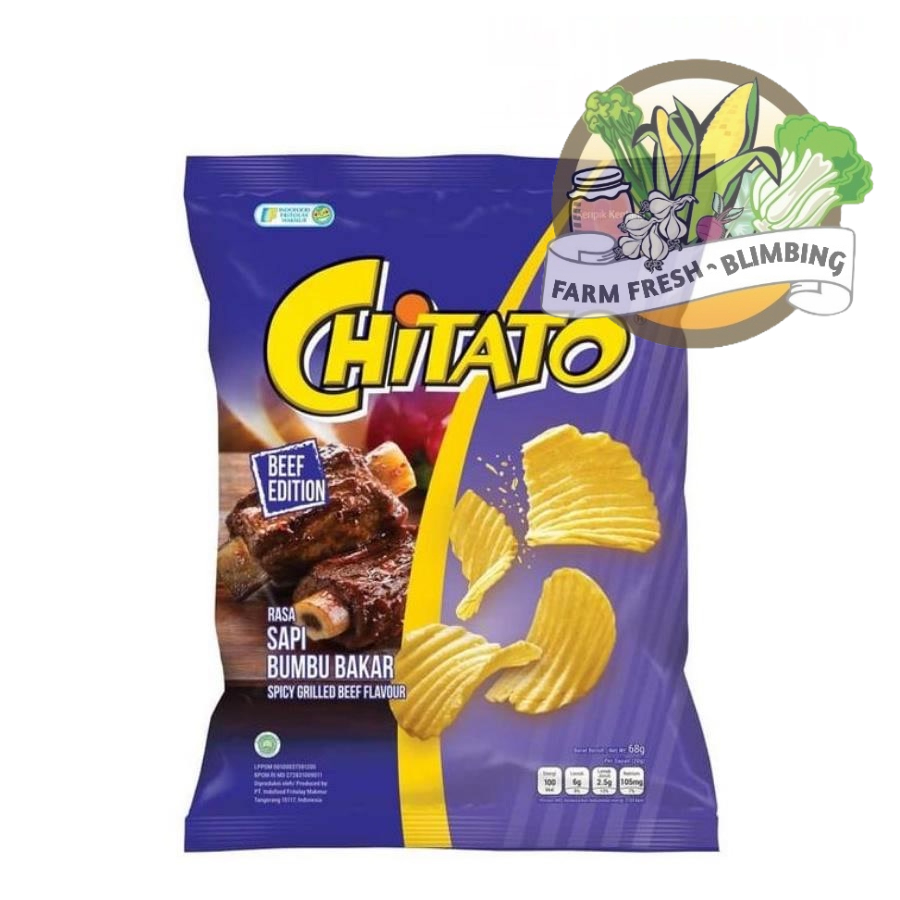 

Chitato sapi bumbu bakar 68gr (pck) Fram Fresh