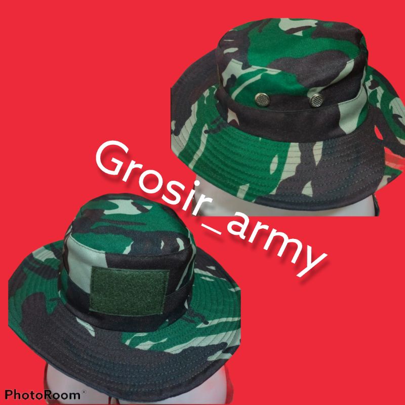 Topi Rimba Velbet / Rimba Tni Velbet