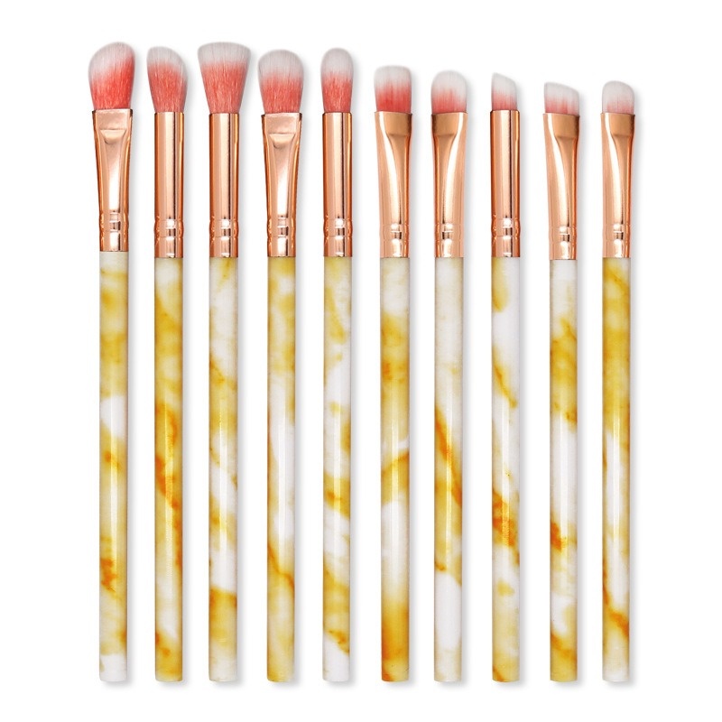 ELFYDO Kuas SET B Kuas Makeup Set Make Up Brush Kuas Makeup Multifungsi Kuas Concealer Eyeshadow Foundation ISI 10PCS