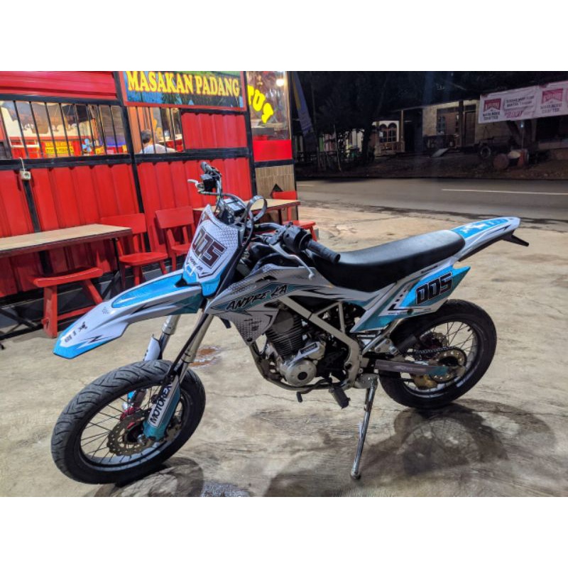 DEKAL STICKER DECAL KLX D-TRACKER DEKAL STICKER FLOWER