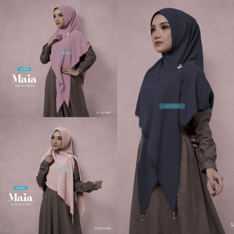 Ready segitiga instan Maia (standar dan jumbo) by azzora