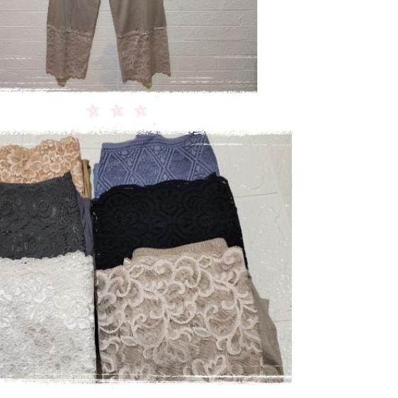 ➣ celana dalaman gamis renda lebar ➸