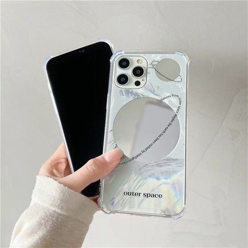 Soft Case Silikon TPU Motif Planet Untuk iPhone 13 12 11 Pro Max X XR Xs Max 8 7 Plus SE 2020