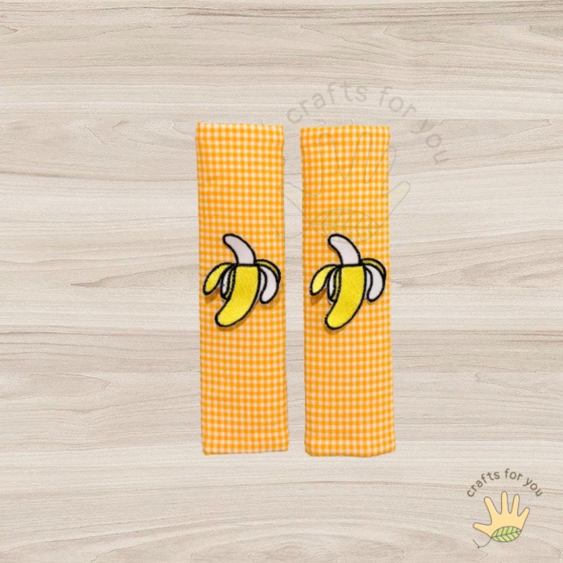 Sarung Pegangan Kulkas / Cover Handle Kulkas / Sarung Gagang Kulkas Yellow