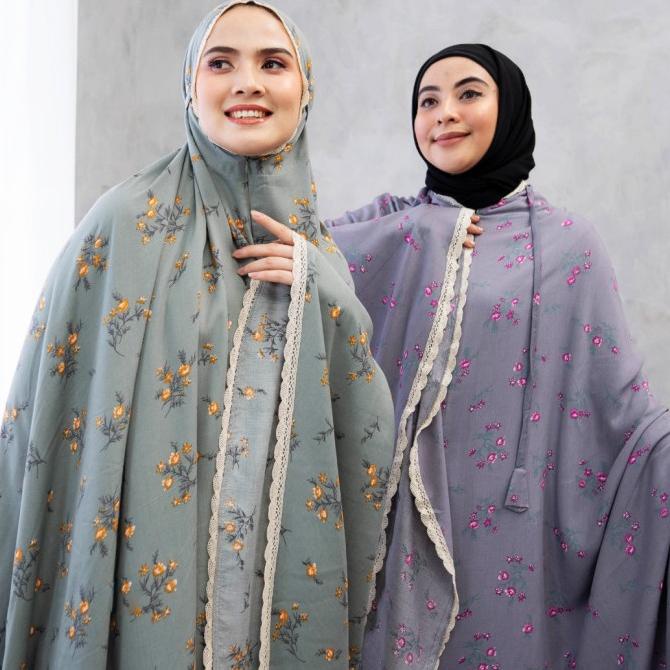 Mukena Zianisa Kombinasi Nadira Series Allsize