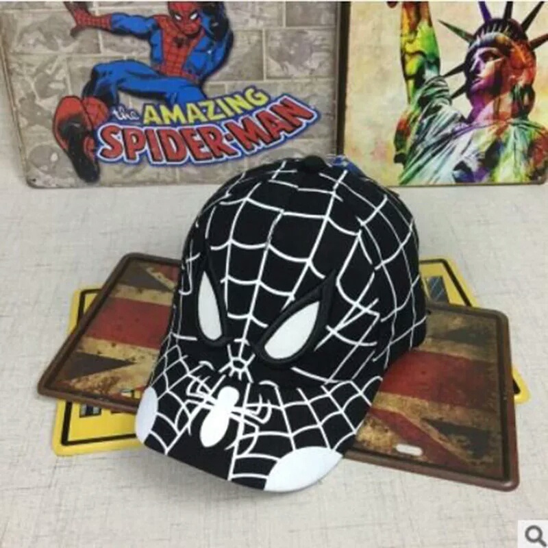 Topi Anak Superhero Spiderman Merah Hitam Anak Murah Terbaru