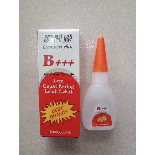 

Lem serbaguna/lem B+++/lem cepat kering