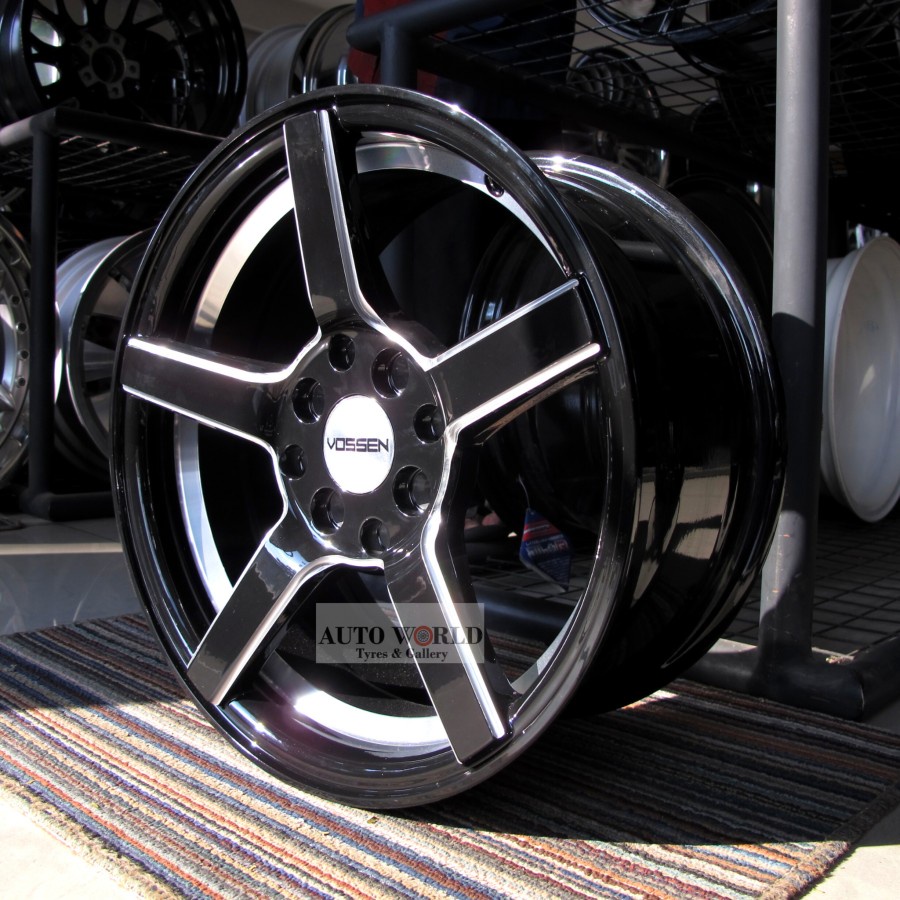 Velg Rep Vossen CV3 Ring 15 PCD 4x100, 4x114.3 - Black Machine