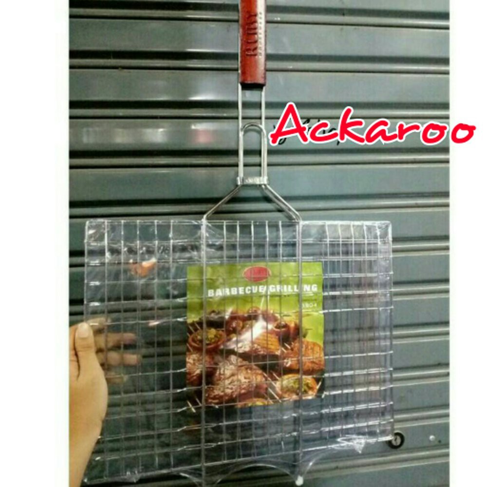 Jual Alat Panggang Panggangan Ikan Ayam Bakar Barbeque Grilling Diskon Shopee Indonesia