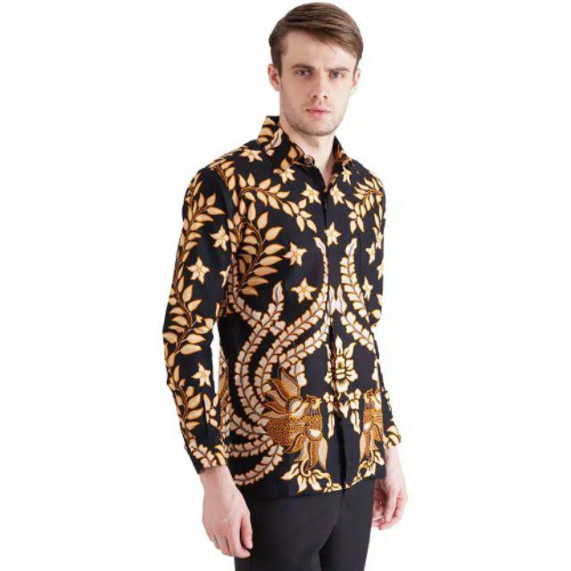 Kemeja Batik Pria Lengan Panjang Rianty Batik Adelan