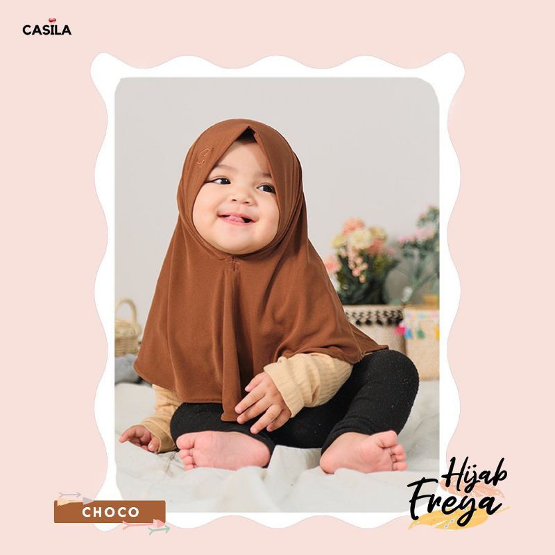 Hijab Anak Daily Hijab Bayi Paket Hemat Hijab Freya Casila Usia 0 1 2 3 4 5 6 7 8 tahun