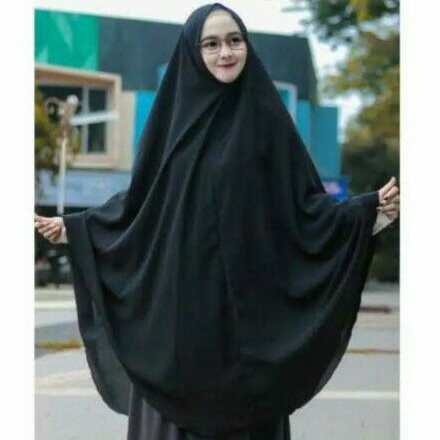 (COD) HIJAB BERGO JUMBO MUKENA // BERGO MUKENA HAJI // KHIMAR JUMBO NON PET MUKENA